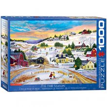 Cover art for EuroGraphics T'is The Season 1000Piece Puzzle (6000-5334)