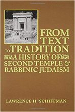 Cover art for From Text to Tradition: A History of Second Temple and Rabbinic Judaism