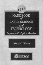 Cover art for CRC Handbook of Laser Science and Technology Supplement 2: Optical Materials (Laser & Optical Science & Technology)