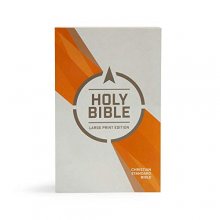 Cover art for CSB Outreach Bible, Large Print Edition, Black Letter, New Believer, Economy, Gift, Easy-to-Read Bible Serif Type