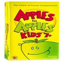 Cover art for Mattel Games Apple To Apples Kids 7 Plus - The Game of Crazy Comparisons