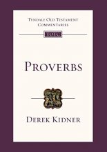 Cover art for Proverbs (Tyndale Old Testament Commentary, 45)