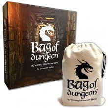 Cover art for Bag of Dungeon - DARE YOU ENTER THE DRAGON'S LAIR? - A family fantasy adventure board game for 1-4 players ages 7 and up