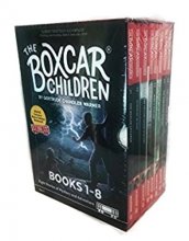 Cover art for The Boxcar Children Books 1-8 Eight Stories of Mystery and Adventure with Bonus Bookmark Boxed Set
