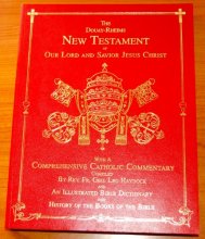 Cover art for The Douay-Rheims New Testament of Our Lord & Savior Jesus Christ: with a Comprehensive Catholic Commentary