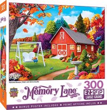 Cover art for Masterpieces 300 Piece EZ Grip Jigsaw Puzzle - Harvest Breeze - 18"x24"