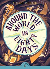 Cover art for Around the World in Eighty Days (Puffin Classics)