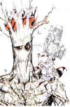 Cover art for Rocket Raccoon and Groot 0: Bite and Bark