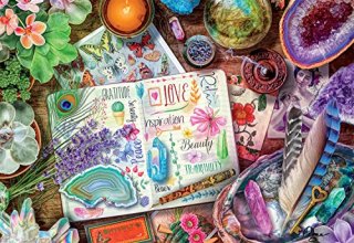 Cover art for Buffalo Games - Aimee Stewart - Happy Vibes - 2000 Piece Jigsaw Puzzle