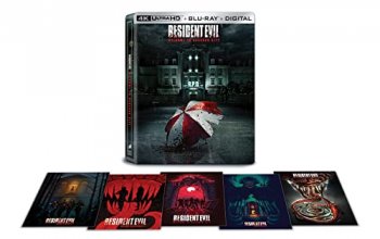 Cover art for Resident Evil: Welcome to Racoon City (Steelbook) [4K UHD] [Blu-ray]