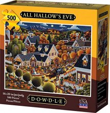 Cover art for Dowdle Jigsaw Puzzle - All Hallow's Eve - 500 Piece