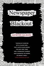 Cover art for Newspaper Blackout