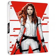 Cover art for BLACK WIDOW 4K UHD COLLECTORS LIMITED EDITION STEELBOOK / INCLUDES BLU RAY / REGION FREE