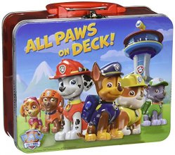 Cover art for PAW Patrol 24-Piece Puzzle in Tin With Handle