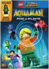 Cover art for LEGO DC Super Heroes: Aquaman: Rage of Atlantis w/mini fig (DVD)