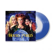 Cover art for John Debney – Hocus Pocus: Original Motion Picture Soundtrack (Limited Edition Blue & White Swirl Colored Vinyl 2LP)