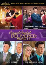 Cover art for Signed, Sealed, Delivered Collection: Movies 1-4 (For Christmas, From Paris with Love, Truth Be Told, The Impossible Dream)