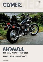 Cover art for Clymer Honda 400-450cc Twins 1978-1987: Service, Repair, Maintenance (Clymer Motorcycle)