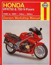 Cover art for Honda Vfr750 & 700 V-Fours Owners Workshop Manual (HAYNES OWNERS WORKSHOP MANUAL SERIES)