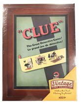 Cover art for Parker Brothers Vintage Game Collection Exclusive Wooden Book Box Clue
