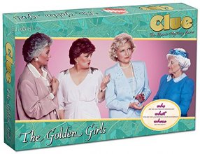 Cover art for Clue The Golden Girls Board Game | Golden Girls TV Show Themed Game | Solve The Mystery of Who Ate The Lastpiece Of Cheesecake |Officially Licensed Golden Girls Merchandise | Themed Clue Mystery Game