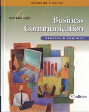 Cover art for Business Communication: Process & Product, Instructor's Edition