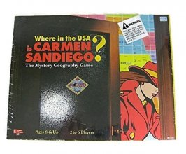Cover art for Where in The USA is Carmen Sandiego? (Board Game)