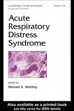 Cover art for Acute Respiratory Distress Syndrome (Lung Biology in Health and Disease)