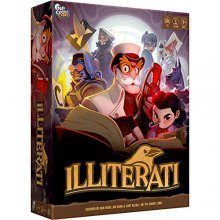 Cover art for Gap Closer Games Illiterati - Cooperative Survival Word Game, Family, Ages 7+, 1-5 Players, 40 Min