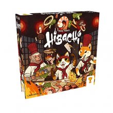 Cover art for Hibachi Board Game | Fast-Paced Dexterity Game | Fun Teppeanyaki Cooking Themed Strategy Game for Adults and Kids | Ages 10+ | 2-4 Players | Average Playtime 45 Minutes | Made by Matagot