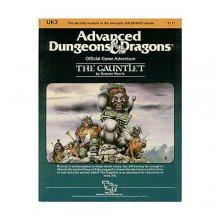 Cover art for The Gauntlet (Advanced Dungeons & Dragons Module UK3)