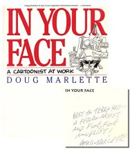 Cover art for In Your Face: A Cartoonist at Work
