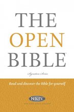 Cover art for NKJV, The Open Bible, Hardcover (Signature)