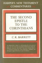 Cover art for Second Epistle to the Corinthians: A Commentary (Harper's New Testament commentaries)