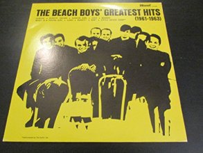 Cover art for The Beach Boys Greatest Hits (1961-1963)
