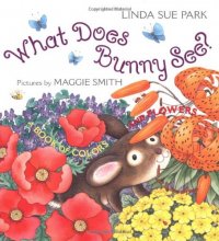 Cover art for What Does Bunny See?: A Book of Colors and Flowers
