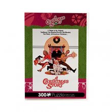 Cover art for AQUARIUS A Christmas Story Vuzzle (300 Piece Jigsaw Puzzle) - Glare Free - Precision Fit - Officially Licensed A Christmas Story Merchandise & Collectibles - 8.5 x 11.5 Inches