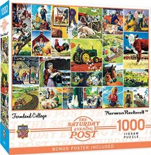 Cover art for MasterPieces SEP Collages 1000 Puzzles Collection - Family Time Collage 1000 Piece Jigsaw Puzzle