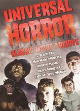 Cover art for Universal Horror: Classic Movie Archive (The Black Cat / Man Made Monster / Horror Island / Night Monster / Captive Wild Woman)