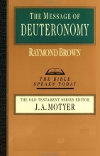 Cover art for The Message of Deuteronomy (Bible Speaks Today)