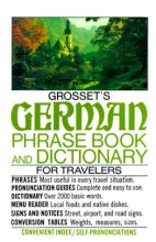 Cover art for Grosset's german phrase book and dictionary for travelers