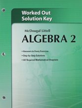 Cover art for Algebra 2 Worked Out Solution Key (Algebra 2)
