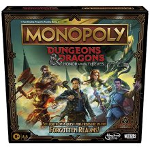 Cover art for Monopoly Dungeons & Dragons: Honor Among Thieves Game, Inspired by The D&D Movie, Monopoly D&D Board Game for 2-5 Players, Ages 8 and Up