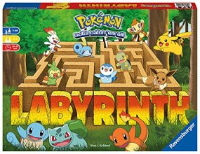 Cover art for Ravensburger Pokémon Labyrinth Family Board Game for Kids & Adults Age 7 & Up - So Easy to Learn & Play with Great Replay Value,2 - 4 Players