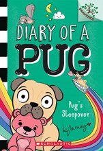 Cover art for Pug's Sleepover: A Branches Book (Diary of a Pug #6)