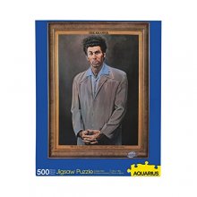 Cover art for AQUARIUS Seinfeld Kramer Puzzle (500 Piece Jigsaw Puzzle) - Glare Free - Precision Fit - Virtually No Puzzle Dust - Officially Licensed Seinfeld Merchandise & Collectibles - 14 x 19 Inches, Multi-colored (62221)