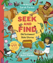 Cover art for Seek and Find: Old Testament Bible Stories: With over 450 things to find and count! (Fun interactive Christian book to gift kids ages 2-4)