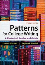 Cover art for Patterns for College Writing: A Rhetorical Reader and Guide