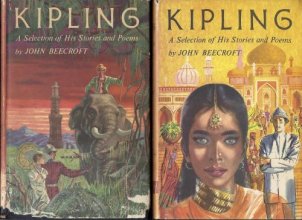 Cover art for Kipling, A Selection of His Stories and Poems, Volume 1 and 2