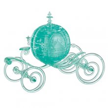 Cover art for BePuzzled | Disney Cinderella's Carriage Deluxe Original 3D Crystal Puzzle, Ages 12 and Up